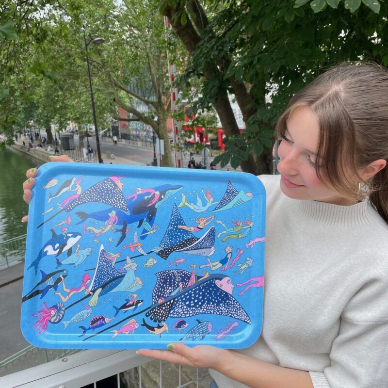 plateau "jeux olympiques" de lili scratchy