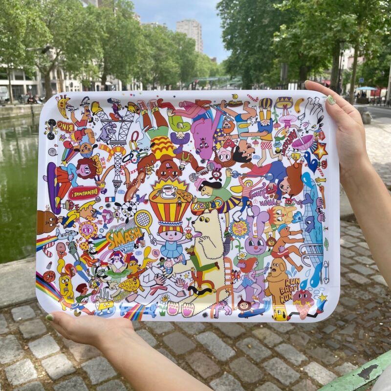 plateau "jeux olympiques" de lili scratchy
