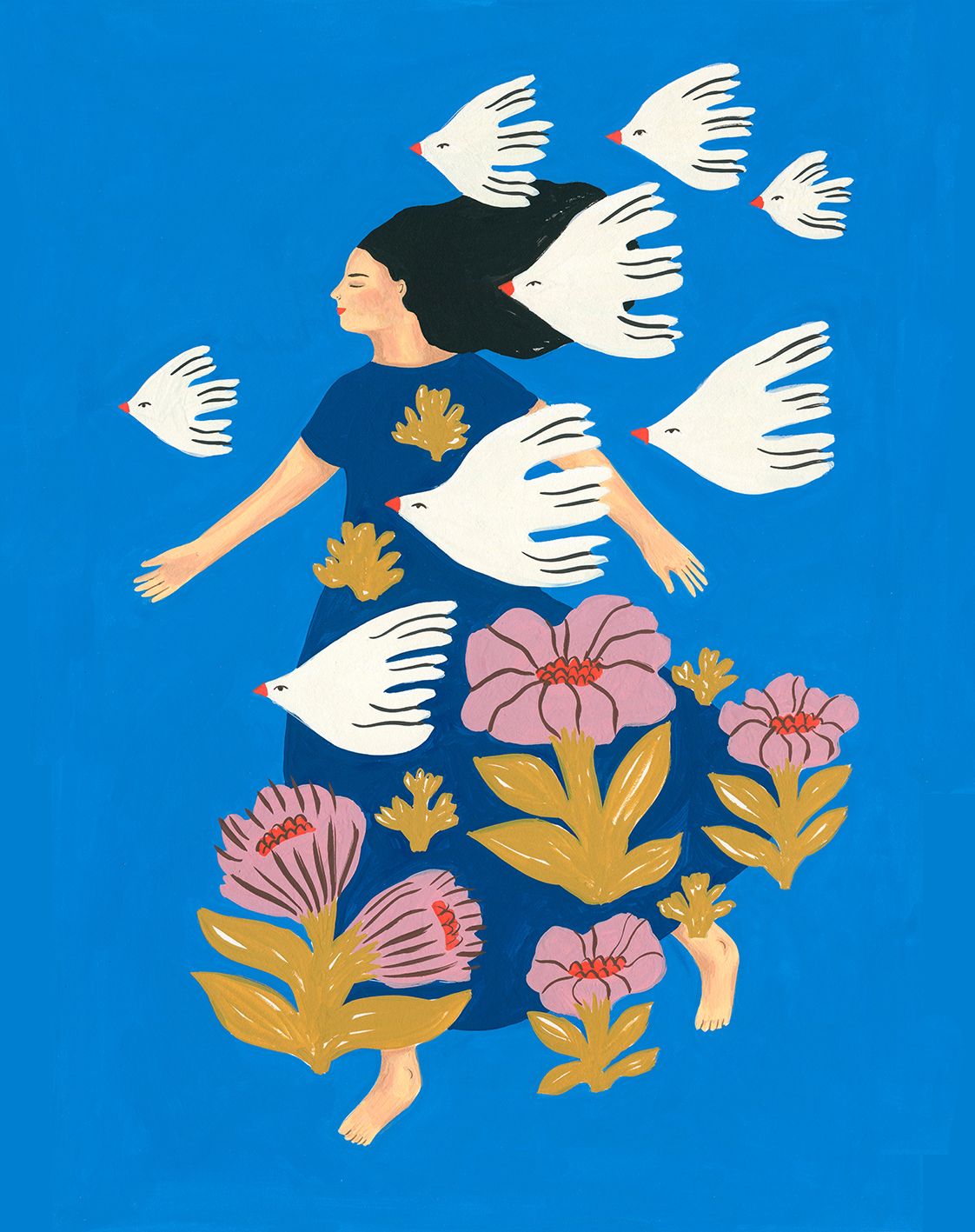 VERNISSAGE DE L’EXPOSITION « LE TEMPS DES FLEURS » DE VIRGINIE COGNET – JEUDI 3 OCTOBRE À PARTIR DE 18H