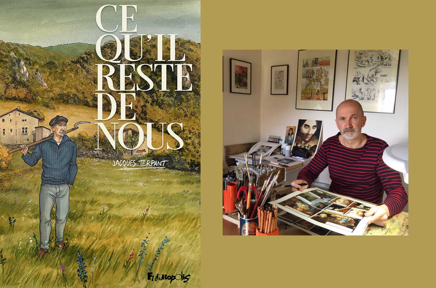 SIGNING SESSION WITH JACQUES TERPANT “CE QU’IL RESTE DE NOUS” – THURSDAY 15 MAY AT 6PM