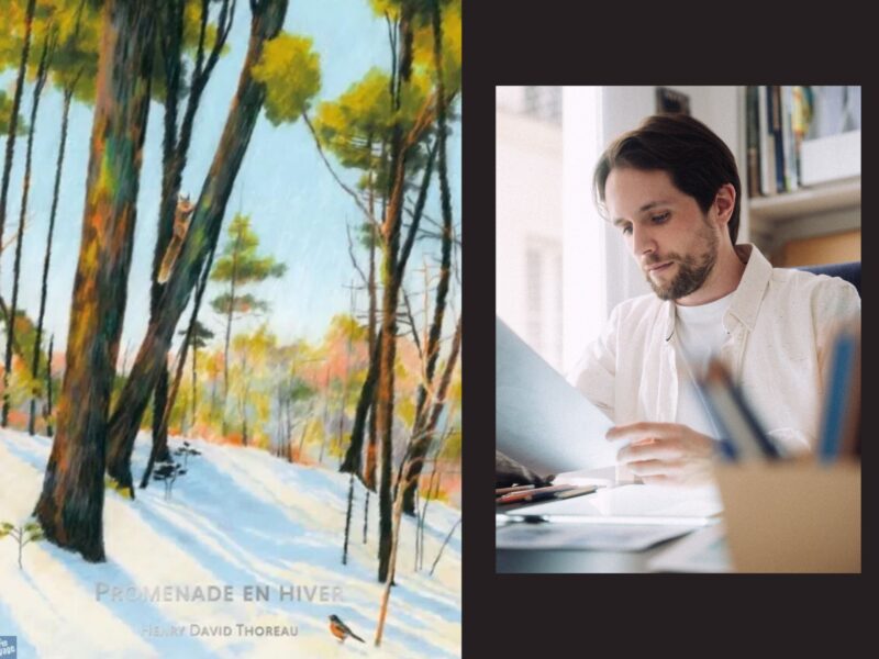 LANCEMENT & DÉDICACE DE « PROMENADE EN HIVER » DE H.D. THOREAU ILLUSTRÉ PAR CLÉMENT THOBY