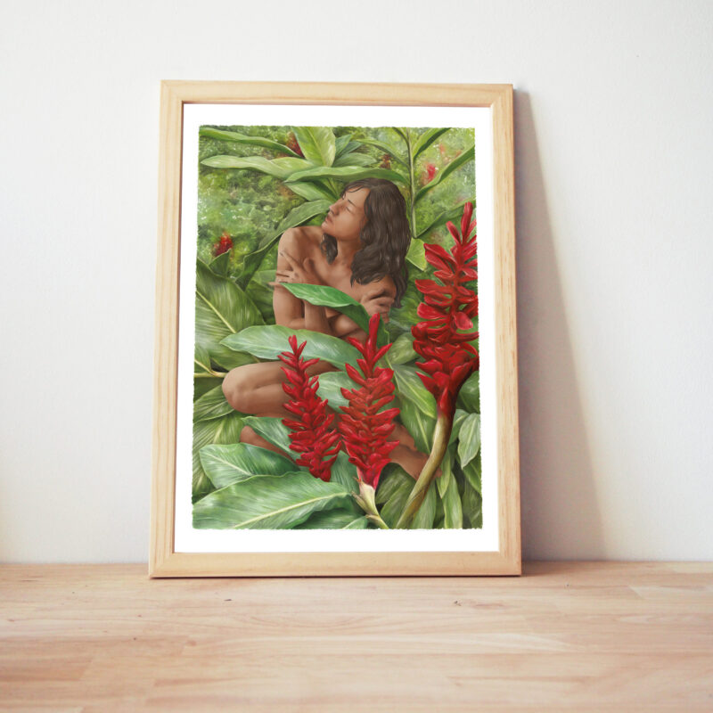 jardin d’Éden rouge