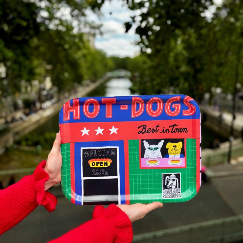 plateau « hot dogs » – dans les dents