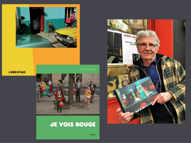 DÉDICACE « A SENSE OF PLACE » ET « JE VOIS ROUGE » D&rsquo;HARRY GRUYAERT