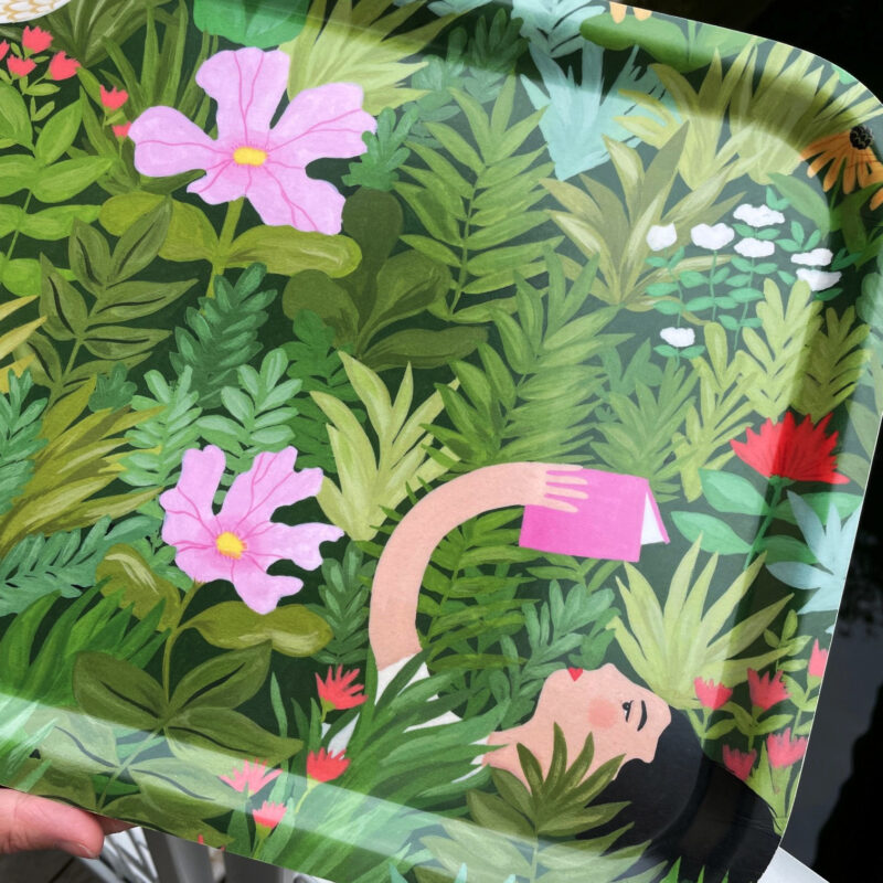 plateau « dans l'herbe » virginie cognet